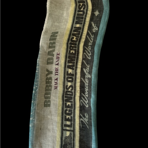 Multicoloured Digital Printed Linen - 60*180 - Picture 4 of 4